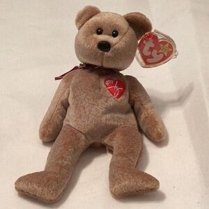 1999 Rare signature Ty beanie, baby bear
